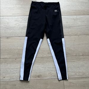 Track&field black and white legging woman size m